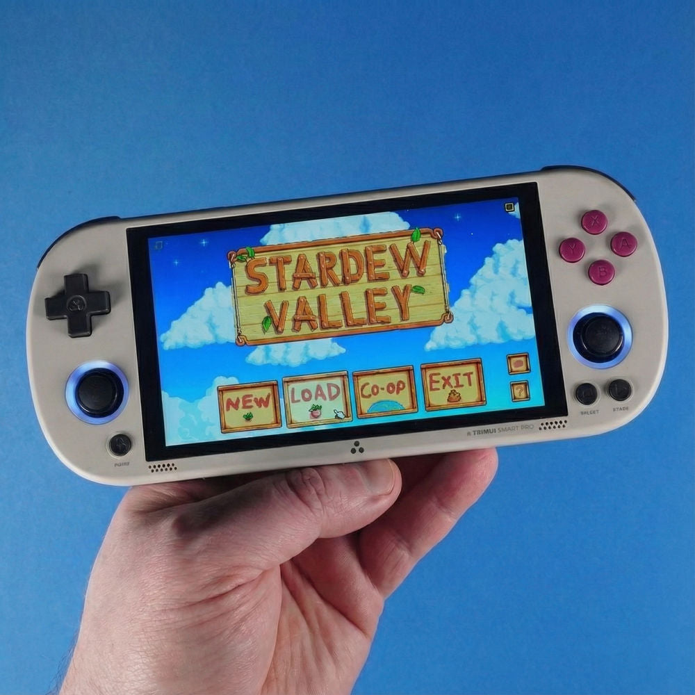 <b>TRIMUI Smart Pro 64GB</b> quad core 1.8GHz, 1GB LPDDR4, 4.96" 1280x720, 5000mAh, Bluetooth, WiFi 5, gri