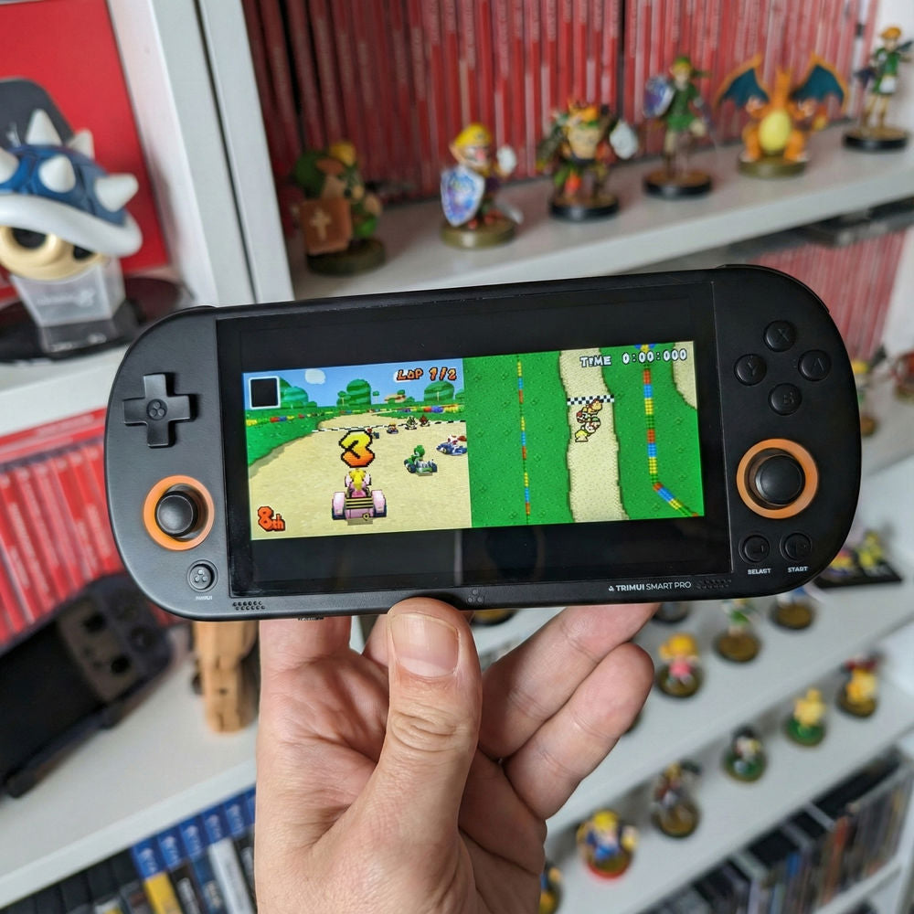 <b>TRIMUI Smart Pro 64GB</b> quad core 1.8GHz, 1GB LPDDR4, 4.96" 1280x720, 5000mAh, Bluetooth, WiFi 5, negru