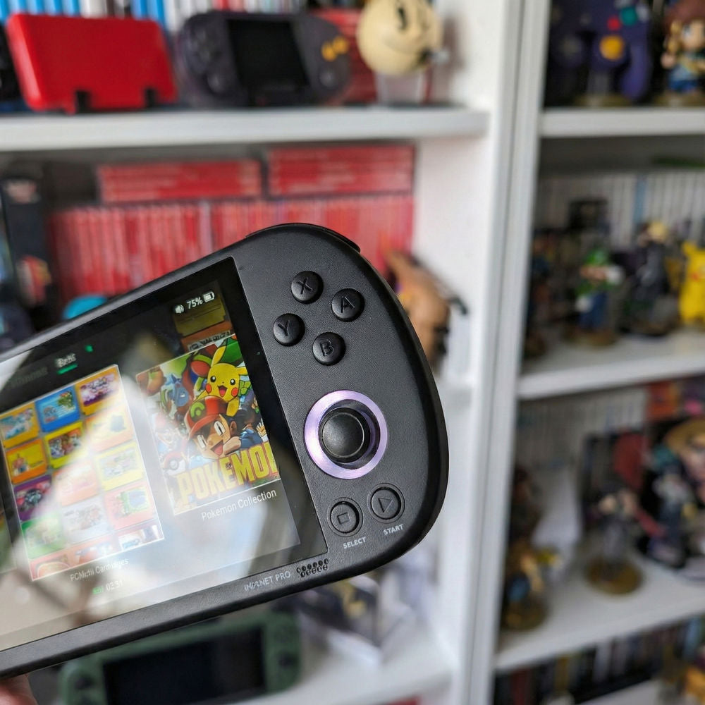 <b>TRIMUI Smart Pro 64GB</b> quad core 1.8GHz, 1GB LPDDR4, 4.96" 1280x720, 5000mAh, Bluetooth, WiFi 5, negru