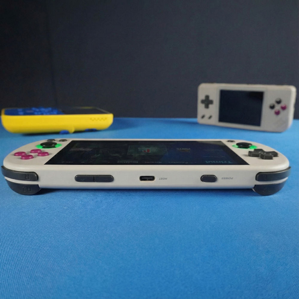 <b>TRIMUI Smart Pro 64GB</b> quad core 1.8GHz, 1GB LPDDR4, 4.96" 1280x720, 5000mAh, Bluetooth, WiFi 5, gri